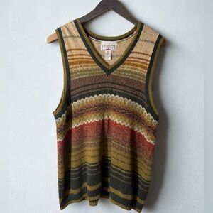 Vintage‎ Carolina Colours Knit Sweater Vest